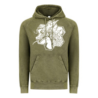 Vintage Olive the fantasy trip megahex dragon Vintage Hoodie - linhVisuals