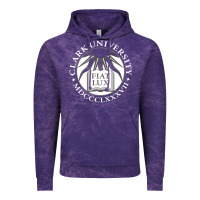 Cloud Purple clark university Vintage Hoodie - linhVisuals