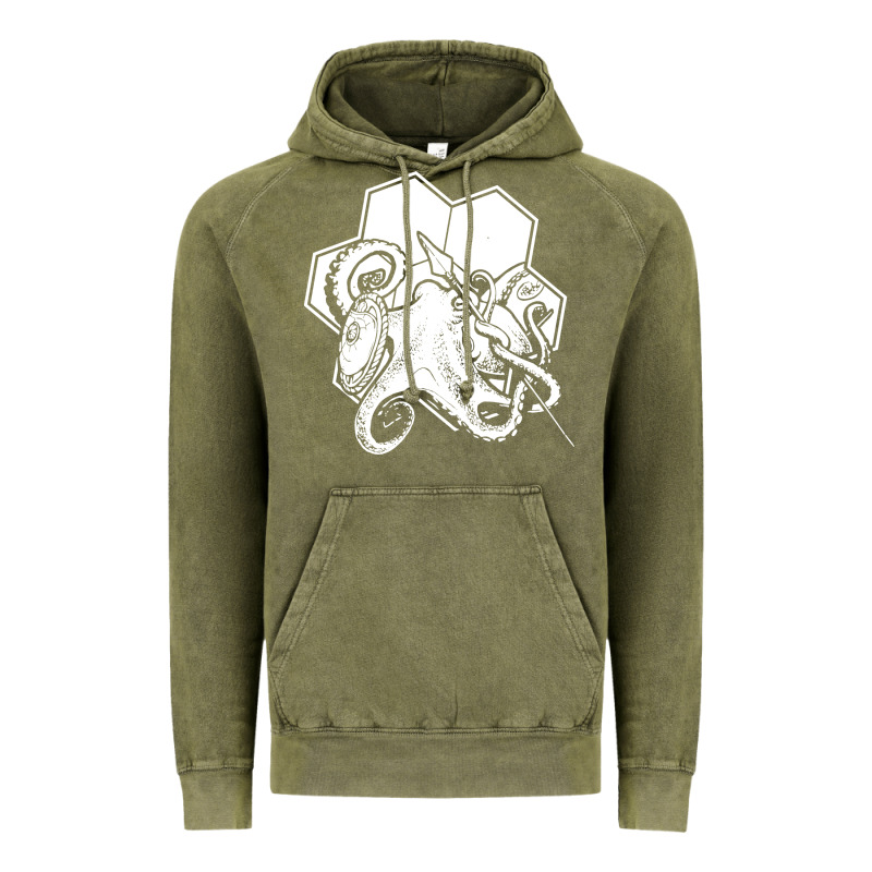 The Fantasy Trip  Octopus Vintage Hoodie by linhVisuals | Teevron