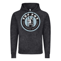 Vintage Black top pot doughnuts Vintage Hoodie - linhVisuals