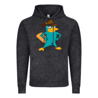 Vintage Black phineas and ferb, agent p, perry the platypus Vintage Hoodie - linhVisuals