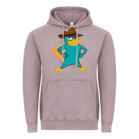 Vintage Zinc phineas and ferb, agent p, perry the platypus Vintage Hoodie - linhVisuals