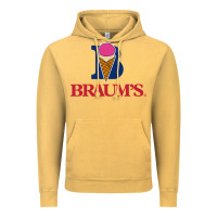 Vintage Mustard braums Vintage Hoodie - linhVisuals