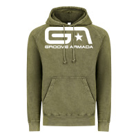 Vintage Olive groove armada Vintage Hoodie - linhVisuals