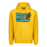 Lemon raised 90's country guitar cactus sunflower's Premium Hoodie - Artiststas