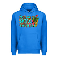 True Royal raised 90's country guitar cactus sunflower's Premium Hoodie - Artiststas