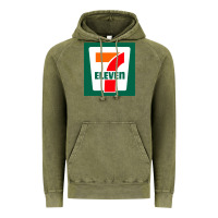 Vintage Olive eleven Vintage Hoodie - linhVisuals