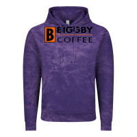 Cloud Purple biggby coffee Vintage Hoodie - linhVisuals