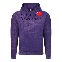 Cloud Purple Virginia Is For Lovers Vintage Hoodie - linhVisuals