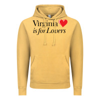 Vintage Mustard Virginia Is For Lovers Vintage Hoodie - linhVisuals