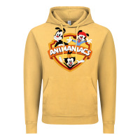 Vintage Mustard animaniacs funny cats cartoon Vintage Hoodie - linhVisuals
