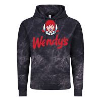 Cloud Black Wendy's Vintage Hoodie - linhVisuals