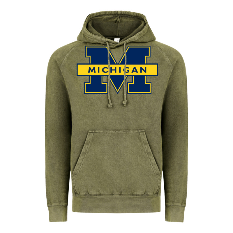 Michigan Vintage Hoodie by linhVisuals | Teevron