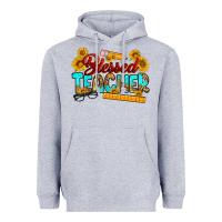 Heather Grey blessed teacher Heavyweight Hoodie - RanaPortraitStore