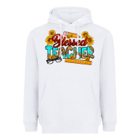 White blessed teacher Heavyweight Hoodie - RanaPortraitStore