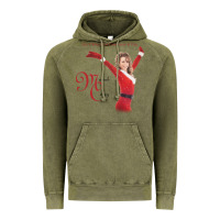 Vintage Olive Mariah Carey Merry Christmas vintage retro Vintage Hoodie - linhVisuals