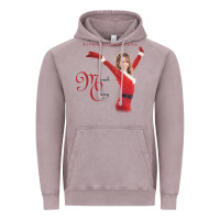 Vintage Zinc Mariah Carey Merry Christmas vintage retro Vintage Hoodie - linhVisuals