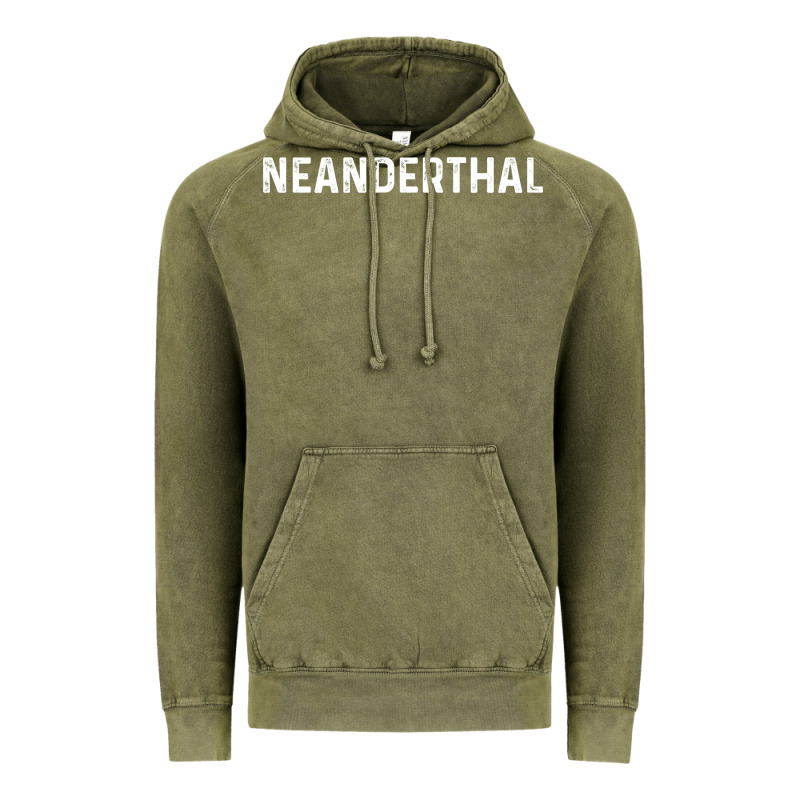 Neanderthal Funny Gift For Texas Neanderthals Vintage Hoodie by linhVisuals | Teevron