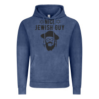 Vintage Denim nice jewish guy funny gifts for hanukkah Vintage Hoodie - linhVisuals