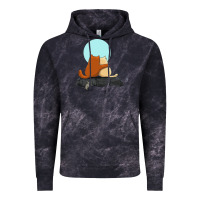 Cloud Black two cats Vintage Hoodie - linhVisuals
