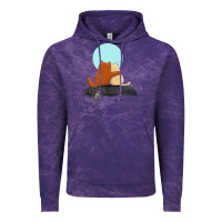 Cloud Purple two cats Vintage Hoodie - linhVisuals