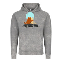 Cloud Rock two cats Vintage Hoodie - linhVisuals