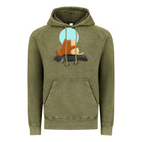 Two Cats Vintage Hoodie | Teevron