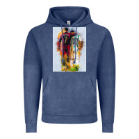 Vintage Denim messi and ronaldo Vintage Hoodie - linhVisuals