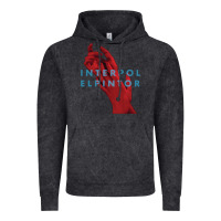 Vintage Black interpol Vintage Hoodie - linhVisuals