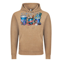 Vintage Coffee Christmas Coffee Vintage Hoodie - CowhideDigitalArt
