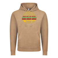 Vintage Coffee vintage burger print Vintage Hoodie - linhVisuals