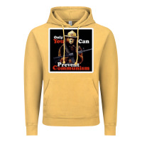 Vintage Mustard only you can prevent communism Vintage Hoodie - linhVisuals
