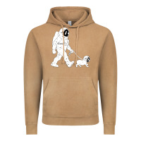 Vintage Camel walking the dog astronaut Vintage Hoodie - linhVisuals