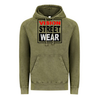 Vintage Olive vision street wear tshirt Vintage Hoodie - linhVisuals