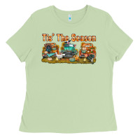 Matcha thanksgiving tis' the season with trucks bbs Ladies Tee - BundleAndBundleShop