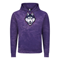 Cloud Purple wolf head tshirt Vintage Hoodie - linhVisuals