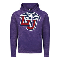 Cloud Purple liberty flames Vintage Hoodie - linhVisuals