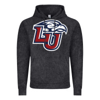 Vintage Black liberty flames Vintage Hoodie - linhVisuals