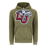 Vintage Olive liberty flames Vintage Hoodie - linhVisuals