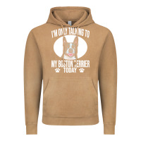 Vintage Camel boston terrier t  shirtfunny boston terrier dog gift i m only talking Vintage Hoodie - linhVisuals