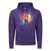Cloud Purple candle t  shirt c a n d l e i n k s p l a s h t  shirt Vintage Hoodie - linhVisuals