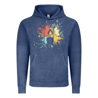 Vintage Denim candle t  shirt c a n d l e i n k s p l a s h t  shirt Vintage Hoodie - linhVisuals