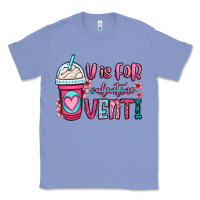 Colony Blue v is for valentine venti coffee cup Classic Tee - OliviaCreatesArt