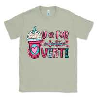Matcha v is for valentine venti coffee cup Classic Tee - OliviaCreatesArt