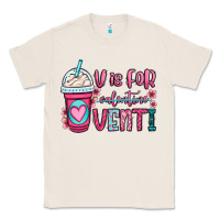 Natural v is for valentine venti coffee cup Classic Tee - OliviaCreatesArt