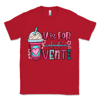 Red v is for valentine venti coffee cup Classic Tee - OliviaCreatesArt