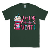 Sports Green v is for valentine venti coffee cup Classic Tee - OliviaCreatesArt