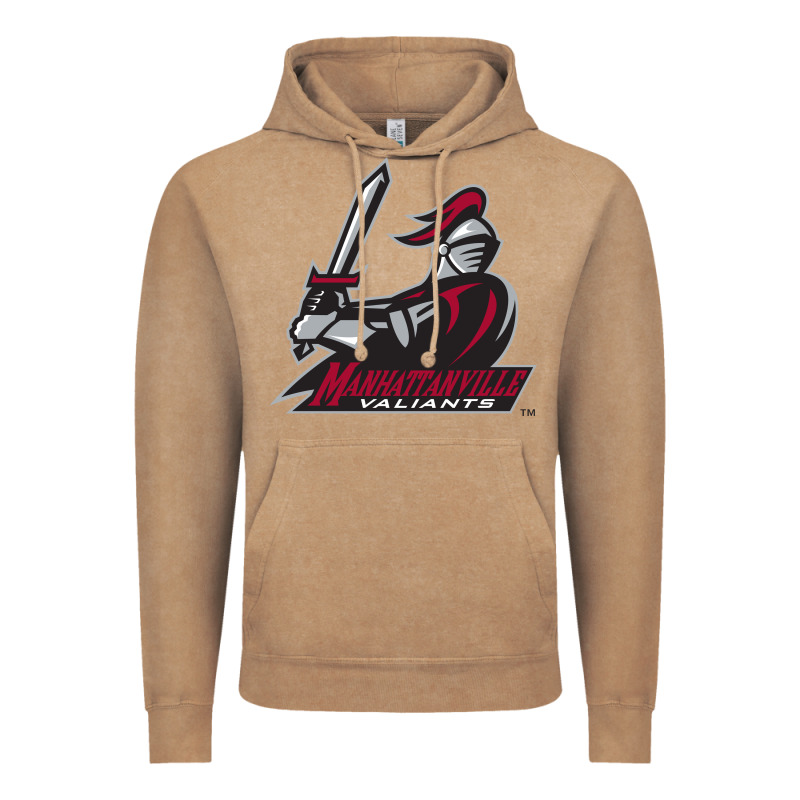 Manhattanville Valiants Vintage Hoodie by linhVisuals | Teevron