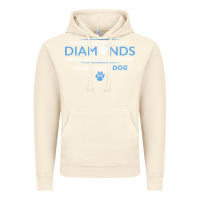 Vintage Artic whoever said that diamonds are a girls best friend never owned a dog Vintage Hoodie - linhVisuals