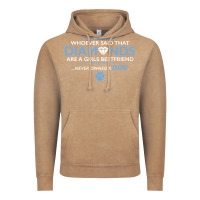 Vintage Coffee whoever said that diamonds are a girls best friend never owned a dog Vintage Hoodie - linhVisuals